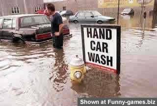 Hand car wash (in batch)