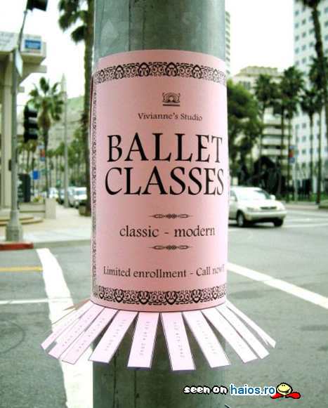 Ballet Classes... ingenious add