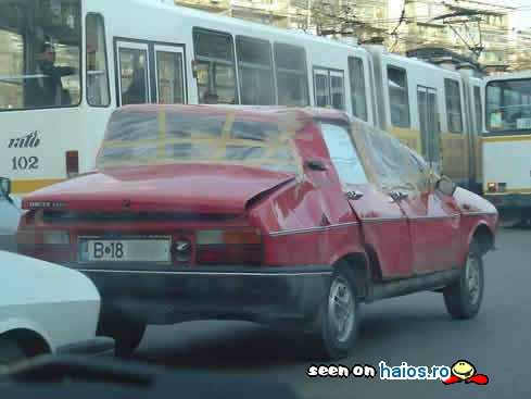 Dacia tunning cu materiale ieftine