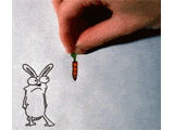 Cum sa momesti un desen animat cu un
morcov animat
