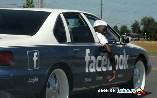 Cum arata masina unui fan Facebook?