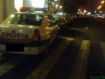 Masina Politiei parcata pe trecerea de
pietoni