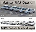 Evolutia BMW Seria 5. LADA, perfecta de
la bun inceput