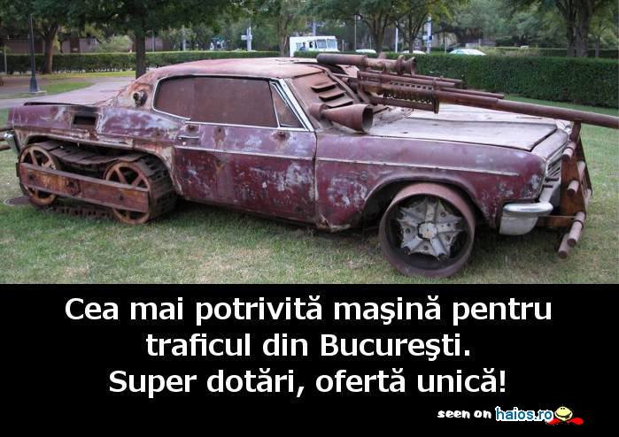Cea mai potrivita masina pentru traficul
din Bucuresti - super dotari, oferta
unica!