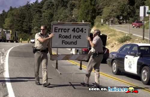 Eroare 404: Drumul nu exista ~