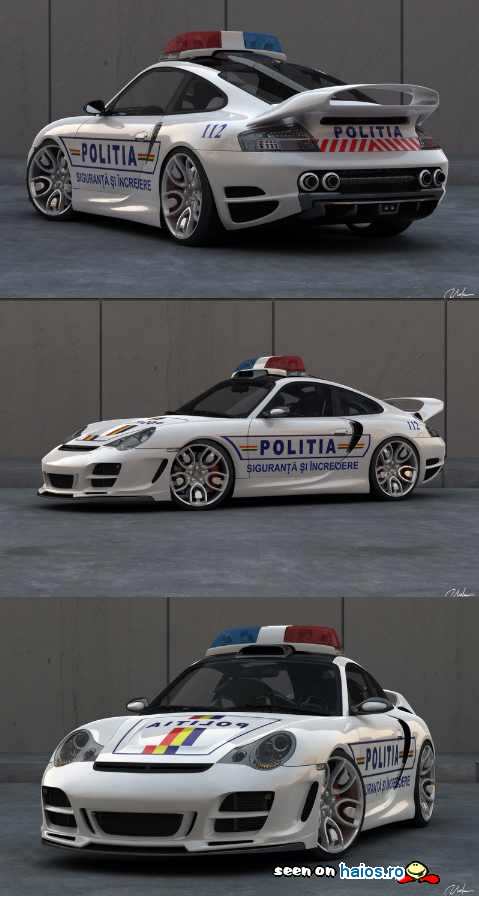 Noua masina a Politiei Romane: need for
speed