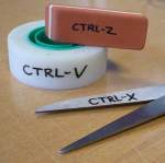 Instrumente utile de birou: Ctrl-Z
(undo) - guma de sters, Ctrl-V (paste) -
banda de lipit, Ctrl-X (cut) - foarfeca